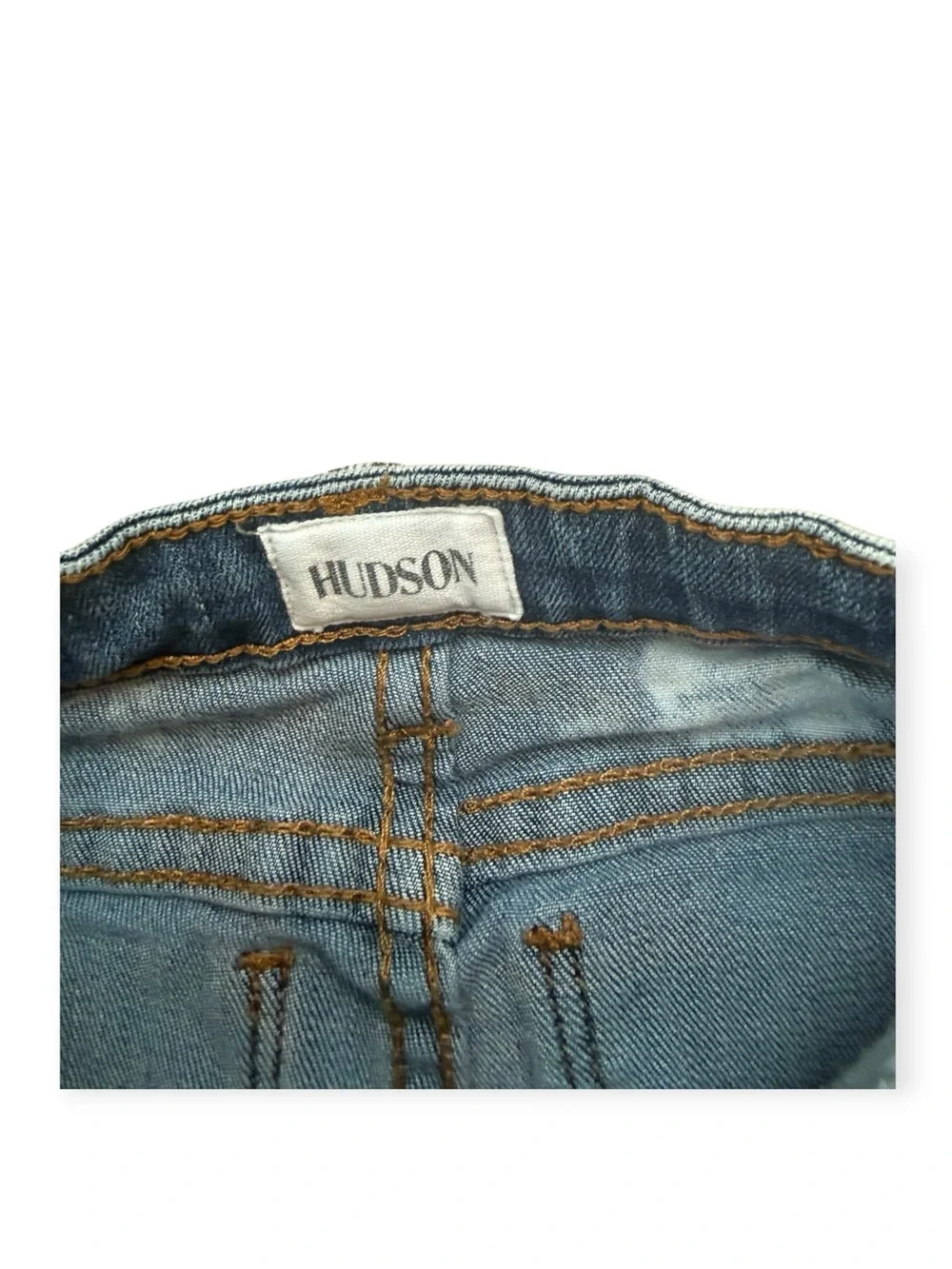 3T Hudson Jeans Blue and White Tie-Dye Kids Denim Pants